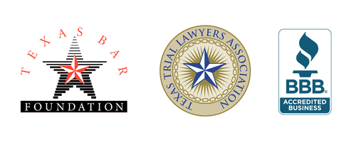 Texas Bar Foundation, Texas Trial Lawyers Association, BBB Accredited Business